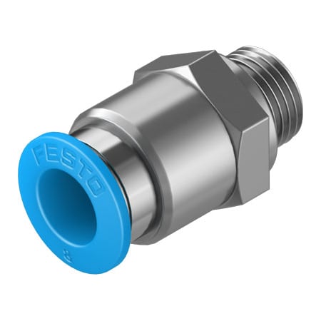 Festo Push-In Fitting QS-G1/8-8 QS-G1/8-8